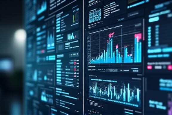 AI news aggregation platform showing data streams and enterprise intelligence dashboard